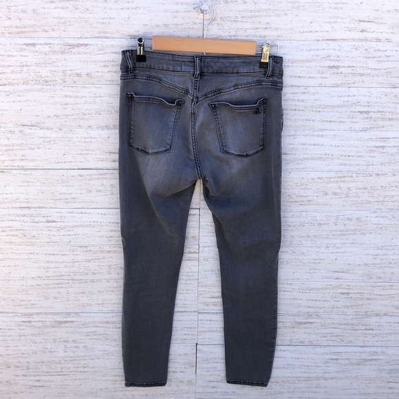 DL1961 Faded Gray Instasculpt Mid Rise Ankle skinny | SIZE 28 - Picture 3 of 8